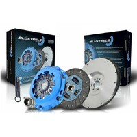 Blusteele Heavy Duty Clutch Kit & Solid Flywheel For Ford Transit VH VM H9FB 2.4