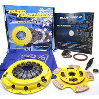 Power Torquer Stage 4 Heavy Duty Clutch Kit Inc. Flywheel For Nissan Skyline GT-R R34 BNR34 Petrol 2.6L RB26DETT