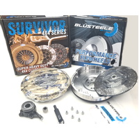 Blusteele Survivor Clutch Kit Upgraded Billet Flywheel for Ford Ranger Mazda BT50 PX 3.2