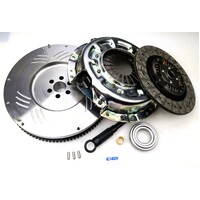 Exedy NSK-7336STHD Safari Tuff Extra Heavy Duty Clutch Kit & Blusteele Chromoly Flywheel to suit Nissan Patrol GU 2.8L RD 28ETI SMF replacement