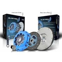 Blusteele Heavy Duty Clutch Kit & Flywheel For Subaru Impreza GDE EJ25 01- FLEX