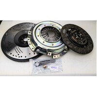 Exedy NSK-7235ST Safari Tuff Clutch Kit & Blusteele SMF Chromemolly Flwheel for Nissan Patrol GQ GU 4.2L TD42 Non Turbo