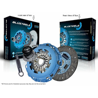 Blusteele Heavy Duty Clutch Kit For Holden Barina XC 1.8 DOHC Z18XE Alloy Slave