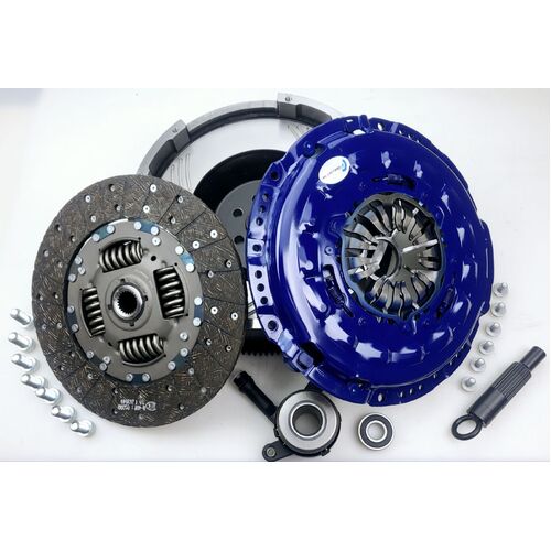 Heavy Duty Clutch Kit & Solid Flywheel For Mitsubishi Triton MQ MR 4N15 2.4TD