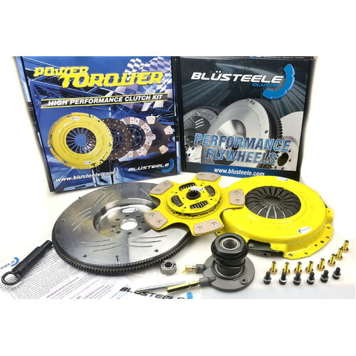 Blusteele Stage 4 Clutch Kit For Falcon BA BF XR8 Boss & SMF Flywheel