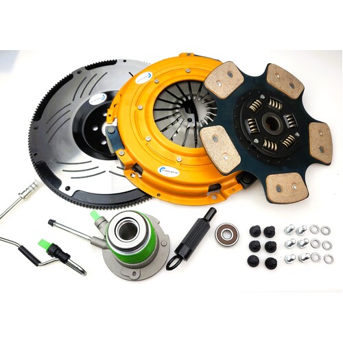 Stage 4 Blusteele CB H/Duty Clutch Kit & Flywheel For Commodore HSV LS2 L98 VE