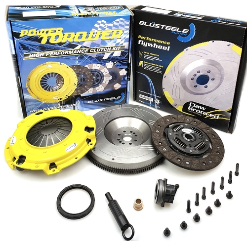 Stage 2 Blusteele Heavy Duty Clutch Kit & SMF for Holden Commodore VE VF L77 LS3