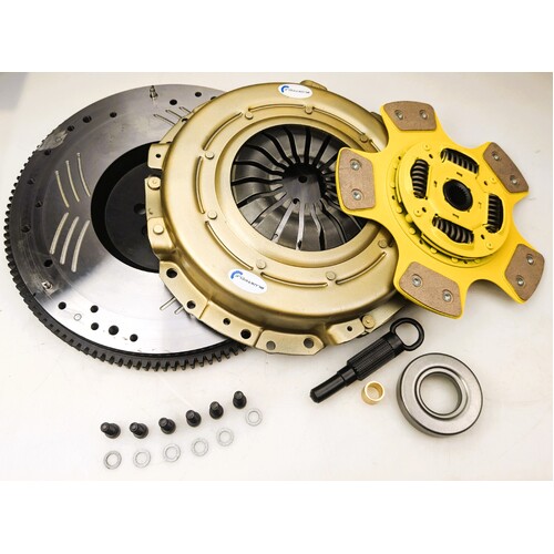 Stage 4 Button Heavy Duty Clutch Kit Flywheel For GU Patrol ZD30 Turbo Diesel