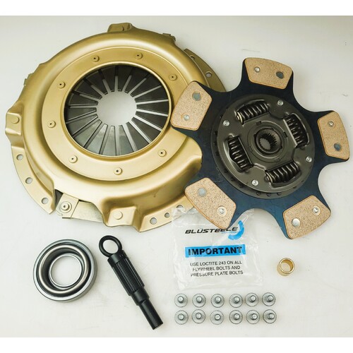 Survivor Stage 4 Ceramic Button Heavy Duty Clutch Kit To Suit Patrol GQ GU TD42 TD42T