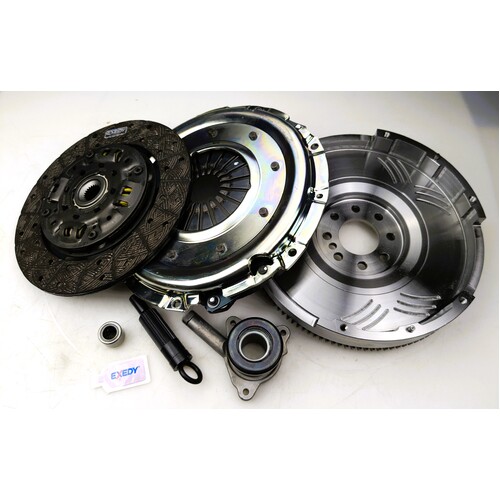 Exedy FMK-9041ST Safari Tuff Clutch Kit & Blusteele Chrome Molly Flywheel to suit Ford Ranger PX 3.2L P5AT Turbo Diesel