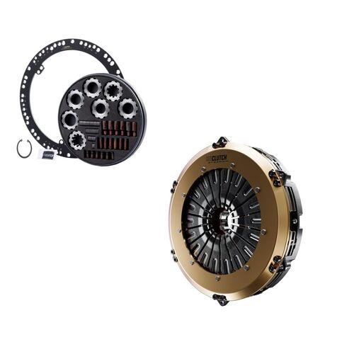 UniClutch 4Terrain Complete With Fitment Kit for International N1630 Series 5.7 Ltr FD6 N1630 5 Speed 5/85-6/89 1985-1989