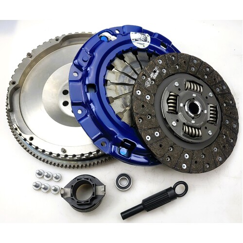 Blusteele Heavy Duty Clutch Kit w/ Solid Flywheel For Ford Ranger PJ 3.0L