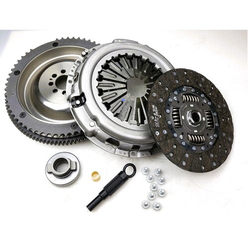 Blusteele Solid Mass Flywheel Clutch Kit For Nissan Navara D40 2.5Ltr YD25DDT