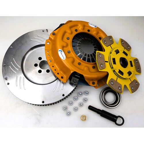 Heavy Duty stg4 Survivor Clutch Kit & SMF Flywheel For Patrol GU 2.8l RD28ET PUK