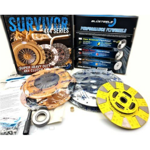 Stage 3 Cushion Heavy Duty Clutch Kit Flywheel For GU Patrol ZD30 Turbo Diesel