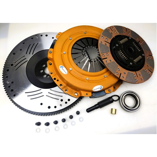 Stage 3 Cushion Heavy Duty Clutch Kit Flywheel For GQ GU Patrol TD42 Diesel