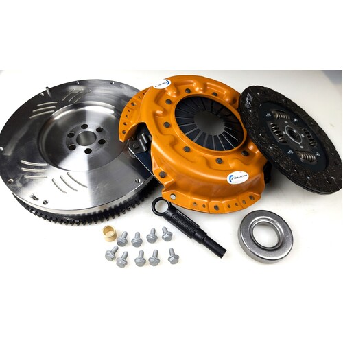 Heavy Duty Survivor Clutch Kit & Solid Flywheel For Patrol GU Y61 2.8l RD28ETi