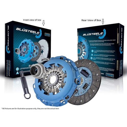 Blusteele Heavy Duty Clutch Kit For Ford Falcon AU Inc. 2 XR8 5.0 Ltr EFI 